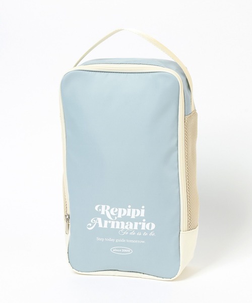repipi armario(レピピ アルマリオ)の「RAシューズバッグ(シューズ小物/雑貨・キッズ・ブルー系その他/ブラック系その他・FREE)」の2枚目の写真