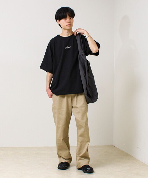 NANGA(ナンガ)の「【NANGA×GLOSTER】別注② Raglan Backprint Tee(Tシャツ/カットソー・メンズ・ブラック系その他2/ブラック系その他/ホワイト系その他・L/M)」の6枚目の写真