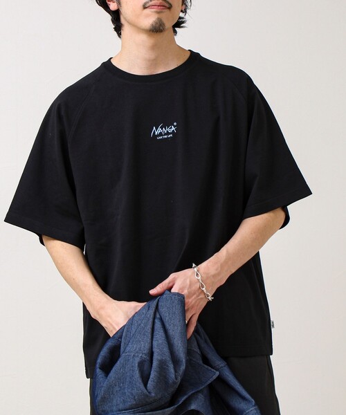 NANGA(ナンガ)の「【NANGA×GLOSTER】別注② Raglan Backprint Tee(Tシャツ/カットソー・メンズ・ブラック系その他2/ブラック系その他/ホワイト系その他・L/M)」の10枚目の写真