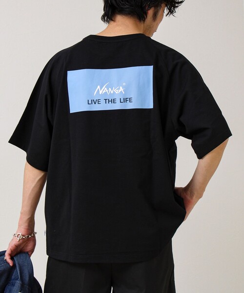 NANGA(ナンガ)の「【NANGA×GLOSTER】別注② Raglan Backprint Tee(Tシャツ/カットソー・メンズ・ブラック系その他2/ブラック系その他/ホワイト系その他・L/M)」の14枚目の写真