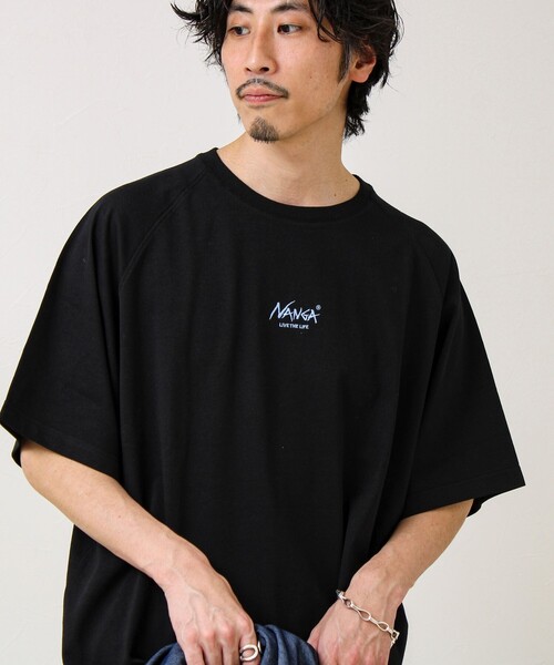 NANGA(ナンガ)の「【NANGA×GLOSTER】別注② Raglan Backprint Tee(Tシャツ/カットソー・メンズ・ブラック系その他2/ブラック系その他/ホワイト系その他・L/M)」の16枚目の写真