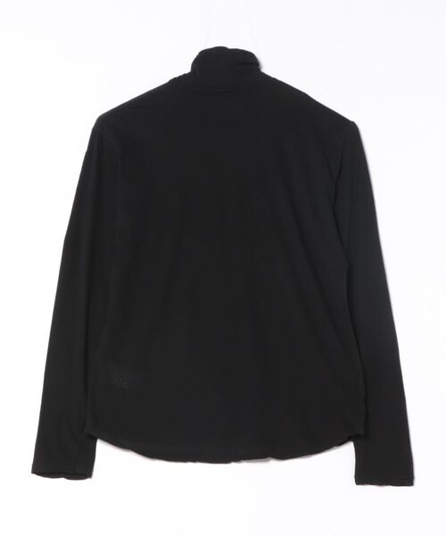 ZUCCa（ズッカ）の「SUPIMA LIGHT JERSEY / カットソー（Tシャツ/カットソー・レディース・ホワイト/ブラック・M size）」の4枚目の写真