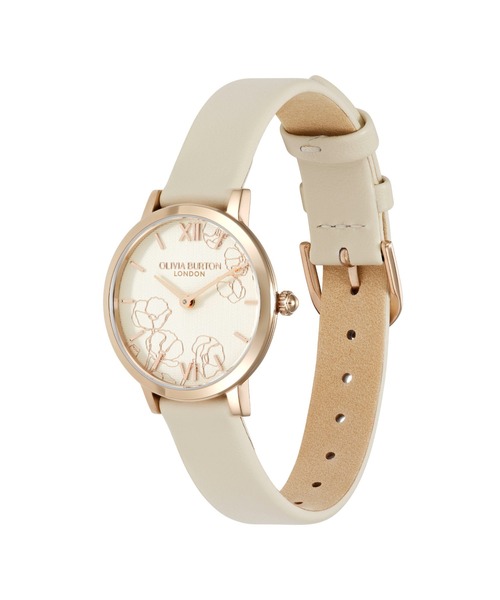OLIVIA BURTON(オリビアバートン)の「「OLIVIA BURTON/オリビアバートン」シグネチャー - 28mm アブストラクト フローラル(アナログ腕時計・レディース・アイボリー/ベビーピンク/グレイッシュベージュ・FREE)」の22枚目の写真