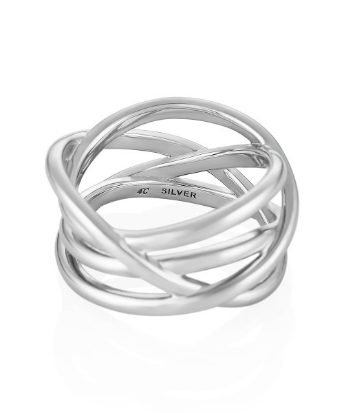 4℃（ヨンドシー）の「【Noble of Water】 シルバー リング（リング・レディース・シルバー・#14/#16/#12/#10）」の2枚目の写真