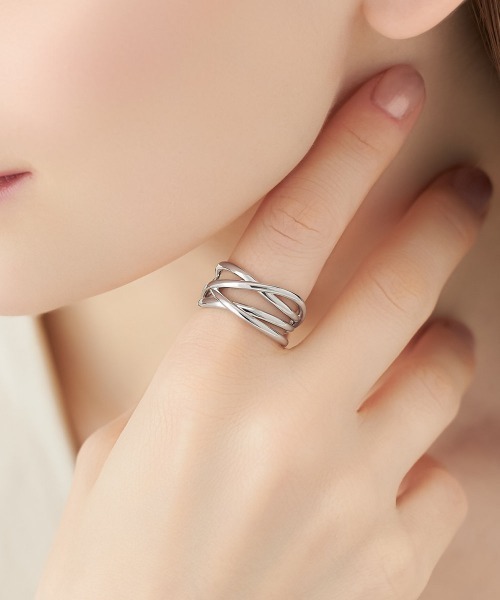4℃（ヨンドシー）の「【Noble of Water】 シルバー リング（リング・レディース・シルバー・#14/#16/#12/#10）」の4枚目の写真