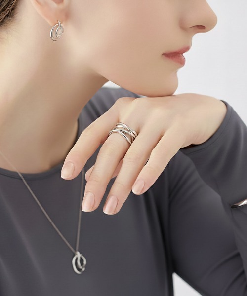 4℃（ヨンドシー）の「【Noble of Water】 シルバー リング（リング・レディース・シルバー・#14/#16/#12/#10）」の5枚目の写真