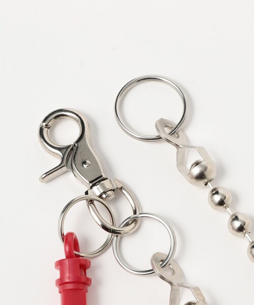 BEAMS BOY（ビームスボーイ）の「ROSETTA PRAYER / 9mm WALLET CHAIN（その他・レディース・ブルー/レッド・ONE SIZE）」の4枚目の写真