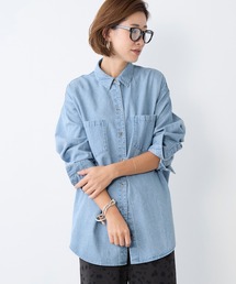 MICA&DEAL（マイカ＆ディール）の「ブリーチデニムシャツ（シャツ/ブラウス）」