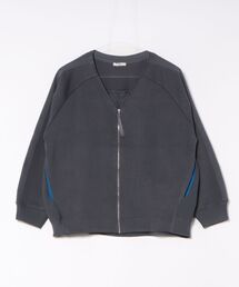 Jines（ジネス）の「カットソー×ケーブルZIPカーディガン（カーディガン/ボレロ）」