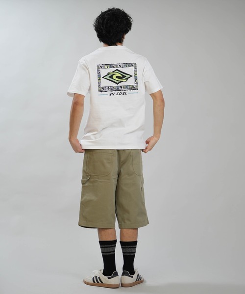 rip curl(リップカール)の「RIP CURL/リップカール メンズ 半袖 Tシャツ OF THE SEARCH TEE RCM6S-2106(Tシャツ/カットソー・メンズ・ホワイト/グレイッシュブルー/チャコールグレー・XL/L/M)」の6枚目の写真