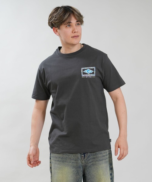 rip curl(リップカール)の「RIP CURL/リップカール メンズ 半袖 Tシャツ OF THE SEARCH TEE RCM6S-2106(Tシャツ/カットソー・メンズ・ホワイト/グレイッシュブルー/チャコールグレー・XL/L/M)」の7枚目の写真