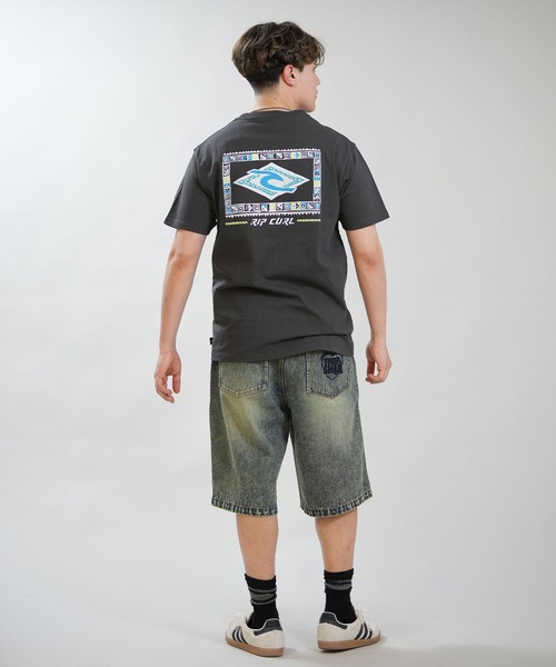 rip curl(リップカール)の「RIP CURL/リップカール メンズ 半袖 Tシャツ OF THE SEARCH TEE RCM6S-2106(Tシャツ/カットソー・メンズ・ホワイト/グレイッシュブルー/チャコールグレー・XL/L/M)」の9枚目の写真