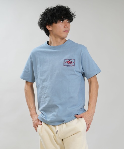 rip curl(リップカール)の「RIP CURL/リップカール メンズ 半袖 Tシャツ OF THE SEARCH TEE RCM6S-2106(Tシャツ/カットソー・メンズ・ホワイト/グレイッシュブルー/チャコールグレー・XL/L/M)」の10枚目の写真