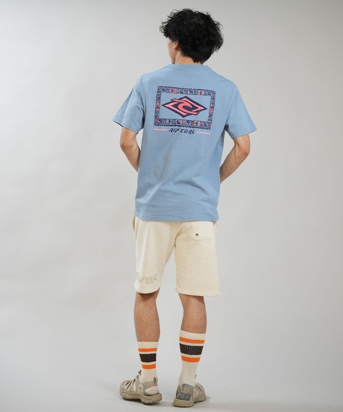 rip curl(リップカール)の「RIP CURL/リップカール メンズ 半袖 Tシャツ OF THE SEARCH TEE RCM6S-2106(Tシャツ/カットソー・メンズ・ホワイト/グレイッシュブルー/チャコールグレー・XL/L/M)」の12枚目の写真