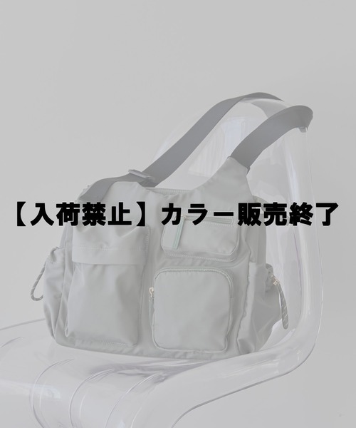 Green Parks(グリーンパークス)の「【10ポケBag】収納アドバイザー監修アウトポケットトート(トートバッグ・レディース・アイボリー/ブラック/カーキ系1/ライトグレー/ブラウン系1/カーキ/ブラウン・FREE)」の7枚目の写真