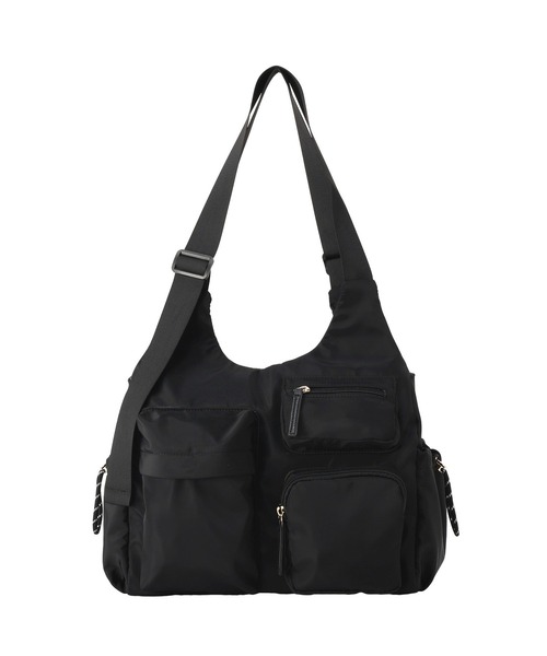 Green Parks(グリーンパークス)の「【10ポケBag】収納アドバイザー監修アウトポケットトート(トートバッグ・レディース・アイボリー/ブラック/カーキ系1/ライトグレー/ブラウン系1/カーキ/ブラウン・FREE)」の15枚目の写真