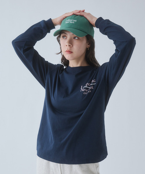 LeSportsac(レスポートサック)の「プリントロングスリーブプルオーバー(Tシャツ/カットソー・レディース・ブルー/ネイビー/ピンク/ホワイト・FREE)」の7枚目の写真