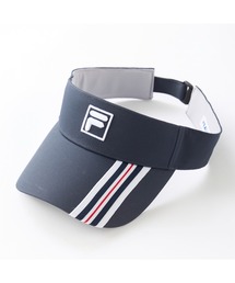 FILA（フィラ）の「FILA GOLF フィラゴルフ ゴルフウェア 撥水 COOLMAX 吸水速乾 通気性 ツイル素材 帽子 サンバイザー（サンバイザー）」