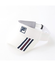 FILA（フィラ）の「FILA GOLF フィラゴルフ ゴルフウェア 撥水 COOLMAX 吸水速乾 通気性 ツイル素材 帽子 サンバイザー（サンバイザー）」