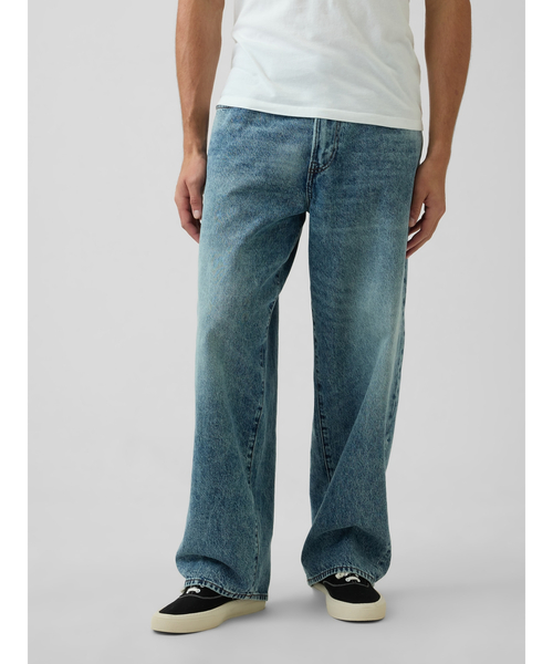 GAP（ギャップ）の「ヴィンテージウォッシュ スーパーバギーデニム（デニムパンツ・メンズ・ブルー・36W 32L/34W 32L/33W 32L/32W 32L/32W 30L/31W 32L/31W 30L/30W 30L/29W 30L/28W 30L）」の5枚目の写真