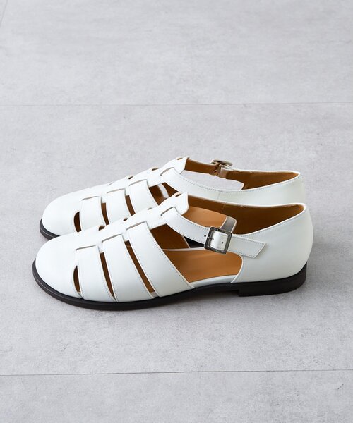 Whim Gazette（ウィムガゼット）の「【Hoaw.】グルカサンダル（サンダル・レディース・ホワイト/ブラック・36/38/37）」の7枚目の写真