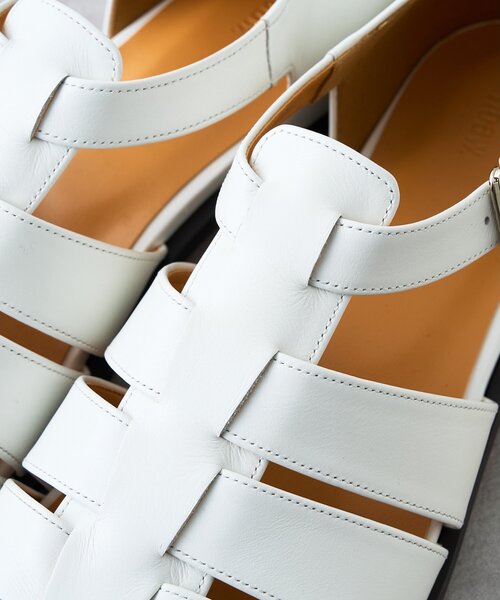 Whim Gazette（ウィムガゼット）の「【Hoaw.】グルカサンダル（サンダル・レディース・ホワイト/ブラック・36/38/37）」の11枚目の写真