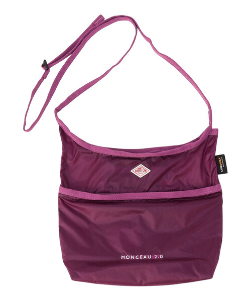 DANTON（ダントン）の「Cordura Nylon Ripstop Sacoche〈MONCEAU 2.0〉（ショルダーバッグ・レディース・グレー/ブラウン系その他2/サックスブルー/ブラック/パープル・-）」の5枚目の写真