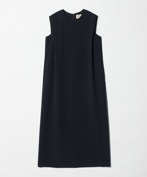 UNITED ARROWS(ユナイテッドアローズ)の「Drapy タック ノースリーブ ストライプ ワンピース ‐ウォッシャブル‐(ワンピース・レディース・その他1・38/36)」の7枚目の写真