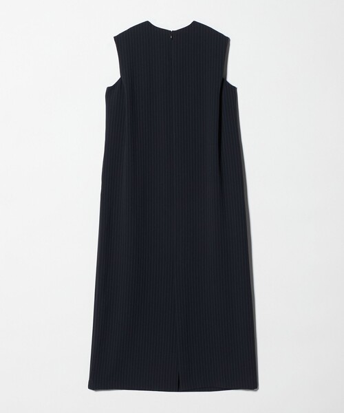 UNITED ARROWS(ユナイテッドアローズ)の「Drapy タック ノースリーブ ストライプ ワンピース ‐ウォッシャブル‐(ワンピース・レディース・その他1・38/36)」の8枚目の写真