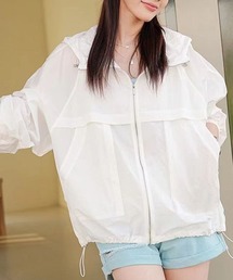 SallyLunn（サリーラン）の「ドロストコード付きマウンテンパーカー（マウンテンパーカー）」