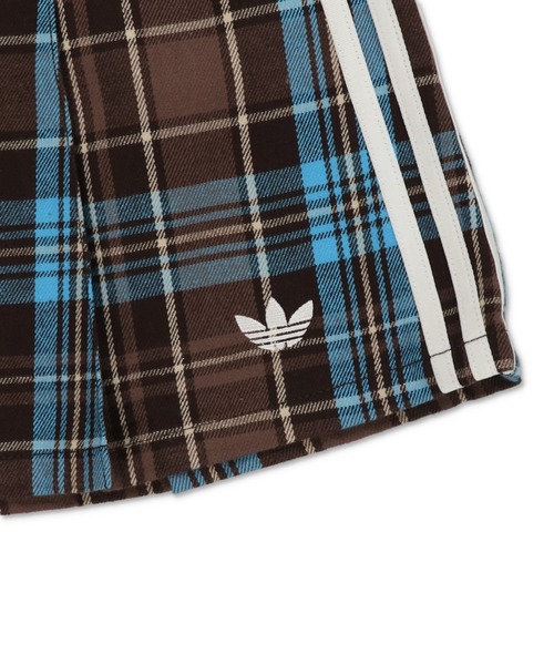 adidas/アディダス】チェック柄ミドルスカート/セットアップ対応