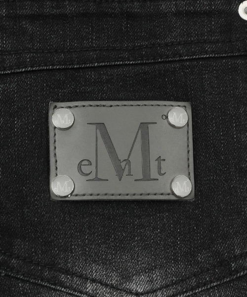MUCENT(ムセント)の「A'GEM/9 × .kom 『MUCENT/ムセント』 ARDEN WASHING BOOTS CUT CARGO DENIM PANTS/ウォッシングブーツカットカーゴデニムパンツ(デニムパンツ・レディース・ブラック・S/M)」の15枚目の写真