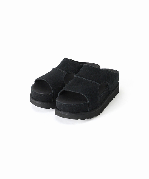 plage（プラージュ）の「UGG / アグ W GOLDENSTAR CUTOUT SLIDE サンダル（サンダル・レディース・ブラック/タン・25cm/24cm/23cm/22cm）」の7枚目の写真