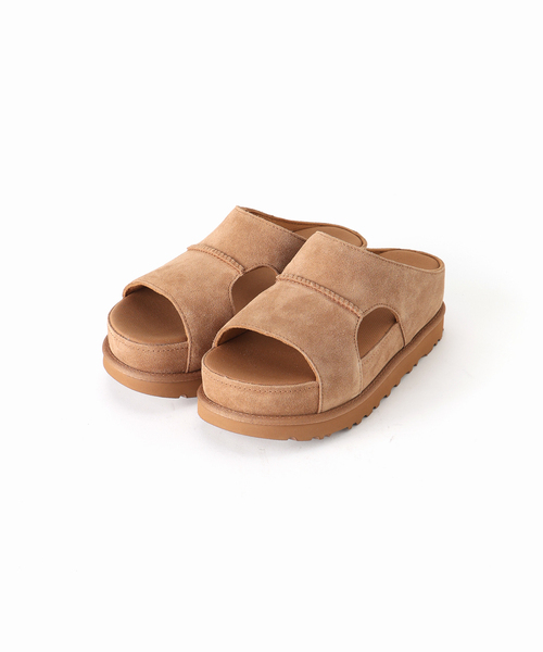 plage（プラージュ）の「UGG / アグ W GOLDENSTAR CUTOUT SLIDE サンダル（サンダル・レディース・ブラック/タン・25cm/24cm/23cm/22cm）」の17枚目の写真