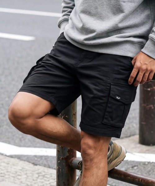 INNOCENT(イノセント)の「【SE1】【REELL/リール】 City Cargo Short ST(その他パンツ・メンズ・Black・30)」の1枚目の写真