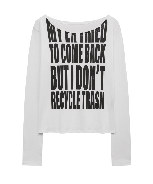 Midnight Move(ミッドナイトムーブ)の「ex t (white)(Tシャツ/カットソー・レディース・その他・FREE)」の12枚目の写真