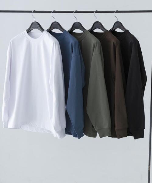 DAIWA PIER39（ダイワピア39）の「DAIWA PIER39　TECH DRAWSTRING L/S TEE（Tシャツ/カットソー・メンズ・ホワイト/ブラック/ライトブルー/ブラウン/ミント・X-LARGE/LARGE/MEDIUM/SMALL）」の18枚目の写真