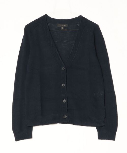 BANANA REPUBLIC FACTORY STORE(バナナリパブリック ファクトリーストア)の「BANANA REPUBLIC FACTORY STORE ラミーコットン Vネック カーディガン(カーディガン/ボレロ・レディース・ブラウン/ライトブルー/ベージュ/ネイビー・XS/L/S/M)」の13枚目の写真