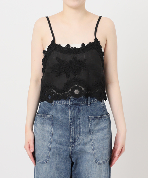 journal standard L'essage（ジャーナルスタンダードレサージュ）の「【MAURIZIO MYKONOS/マウリツィオ ミコノス】TOP：ブラウス（シャツ/ブラウス・レディース・ブラック/ホワイト・MEDIUM）」の3枚目の写真