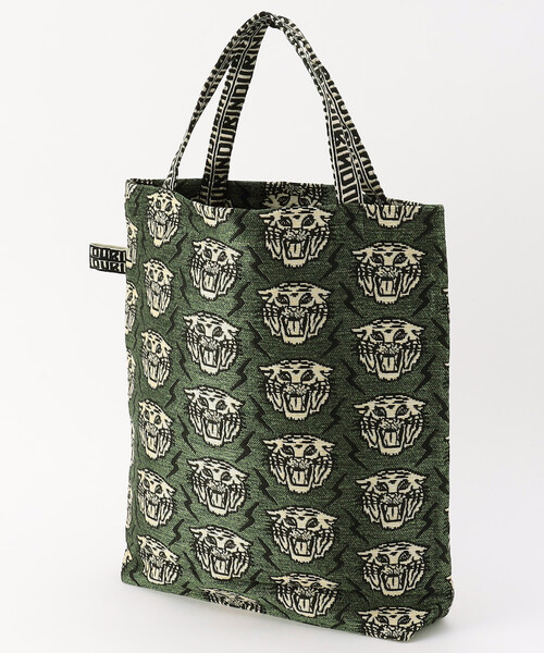 Bindu/ビンドゥー Lightning Tiger Jacquard Tote Bag/ライトニング 