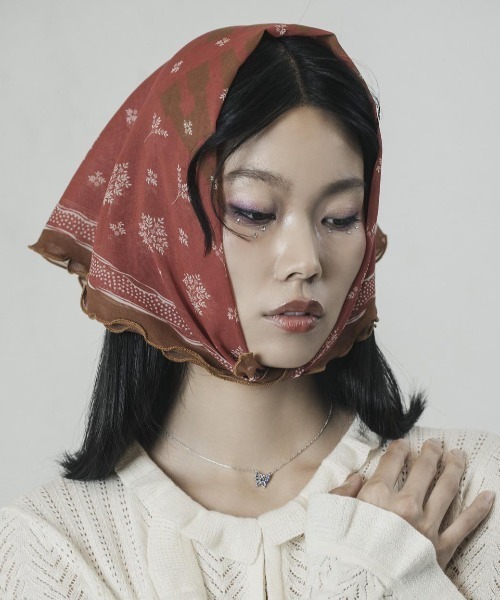 シルクメロープチスカーフ（バンダナ/スカーフ）｜ANNA SUI（アナスイ