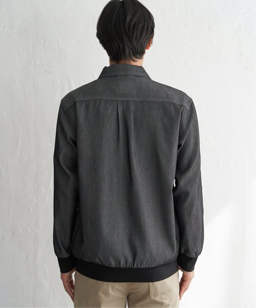 ikka（イッカ）の「メッシュデニムシャルゾン（ブルゾン・メンズ・ブラック/ネイビー・M/XL/L/S）」の17枚目の写真