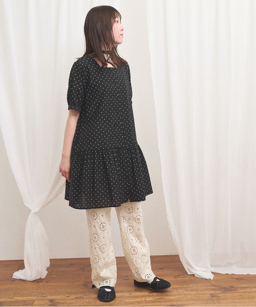 fig Ｌondon（フィグロンドン）の「Agnes pants（その他パンツ・レディース・ブラック/アイボリー・FREE）」の9枚目の写真