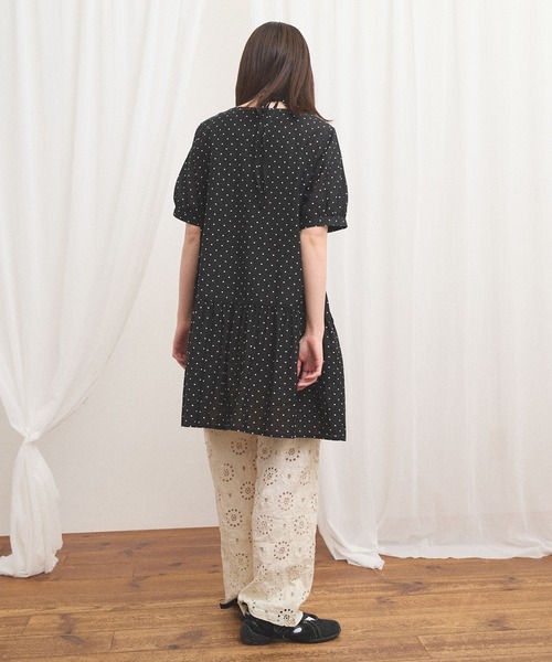 fig Ｌondon（フィグロンドン）の「Agnes pants（その他パンツ・レディース・ブラック/アイボリー・FREE）」の10枚目の写真