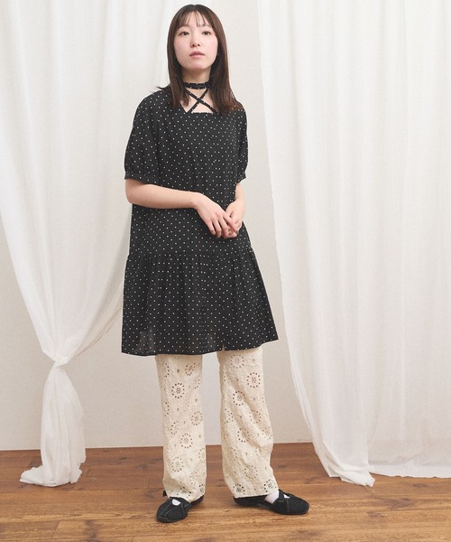 fig Ｌondon（フィグロンドン）の「Agnes pants（その他パンツ・レディース・ブラック/アイボリー・FREE）」の11枚目の写真