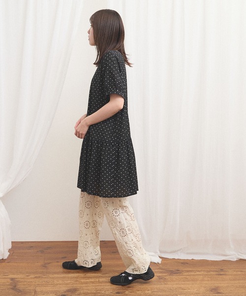 fig Ｌondon（フィグロンドン）の「Agnes pants（その他パンツ・レディース・ブラック/アイボリー・FREE）」の12枚目の写真