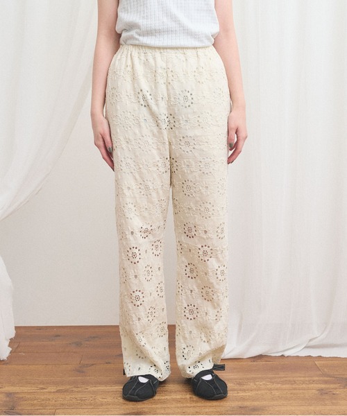 fig Ｌondon（フィグロンドン）の「Agnes pants（その他パンツ・レディース・ブラック/アイボリー・FREE）」の13枚目の写真