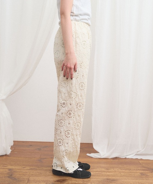 fig Ｌondon（フィグロンドン）の「Agnes pants（その他パンツ・レディース・ブラック/アイボリー・FREE）」の14枚目の写真