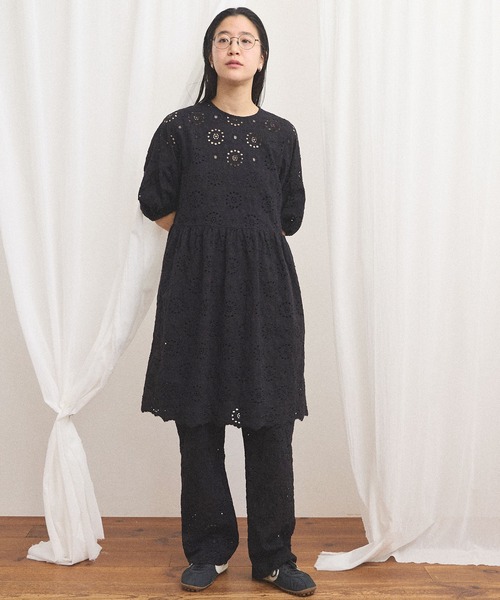 fig Ｌondon（フィグロンドン）の「Agnes pants（その他パンツ・レディース・ブラック/アイボリー・FREE）」の3枚目の写真