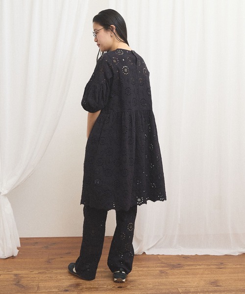 fig Ｌondon（フィグロンドン）の「Agnes pants（その他パンツ・レディース・ブラック/アイボリー・FREE）」の5枚目の写真